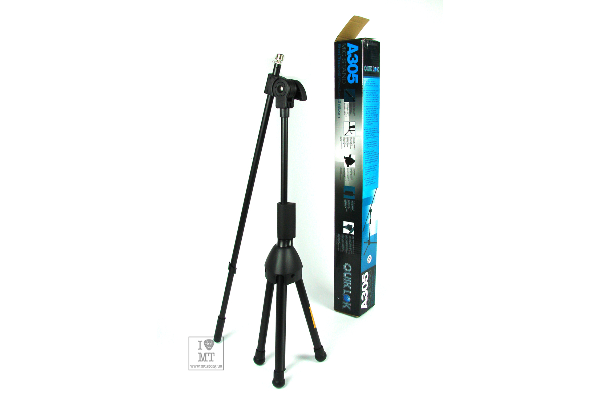 Stojan na mikrofon QUIK LOK A305 BK EU