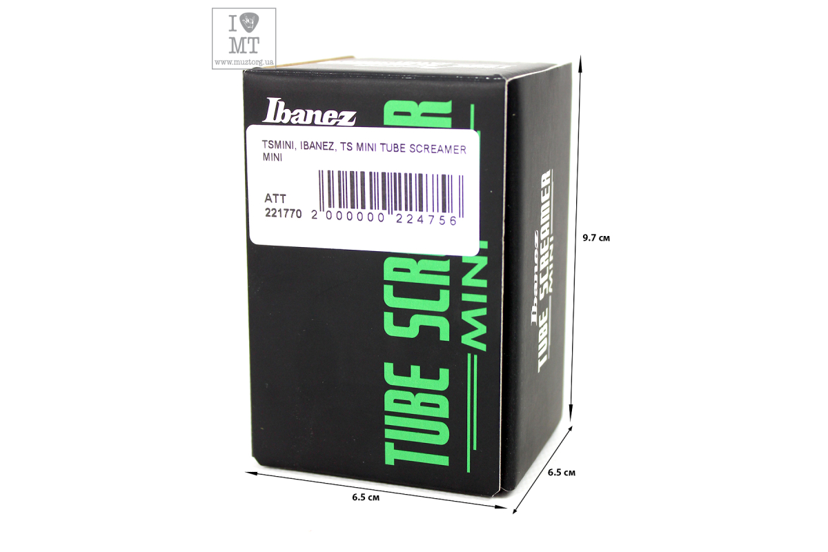 Efektový pedál IBANEZ TS MINI TUBE SCREAMER MINI