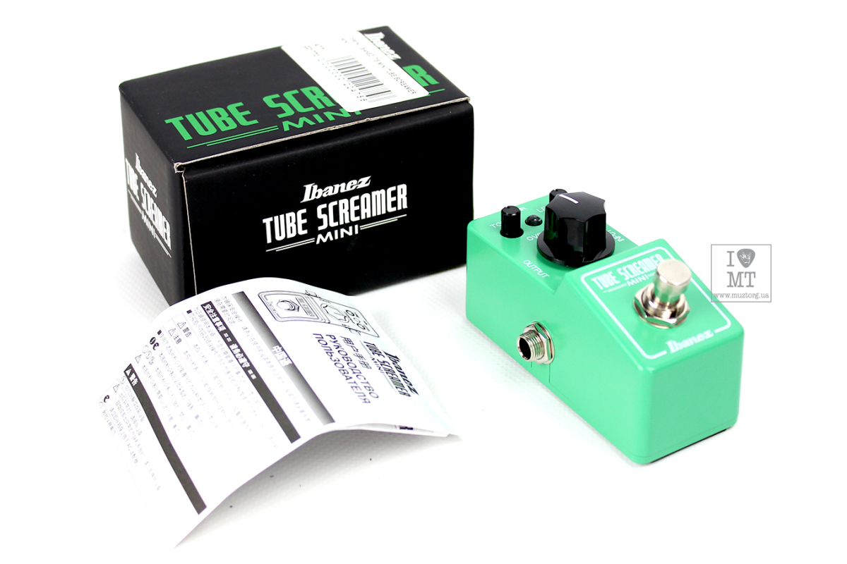 Efektový pedál IBANEZ TS MINI TUBE SCREAMER MINI