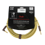 Nástrojový kabel FENDER CABLE DELUXE SERIES 18.6' ANGLED TWEED