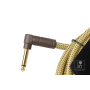 Nástrojový kabel FENDER CABLE DELUXE SERIES 18.6' ANGLED TWEED