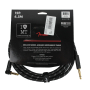 Nástrojový kabel FENDER CABLE DELUXE SERIES 15' ANGLED BLACK TWEED