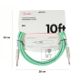 Kabel nástrojový FENDER CABLE ORIGINAL SERIES 10' SURF GREEN