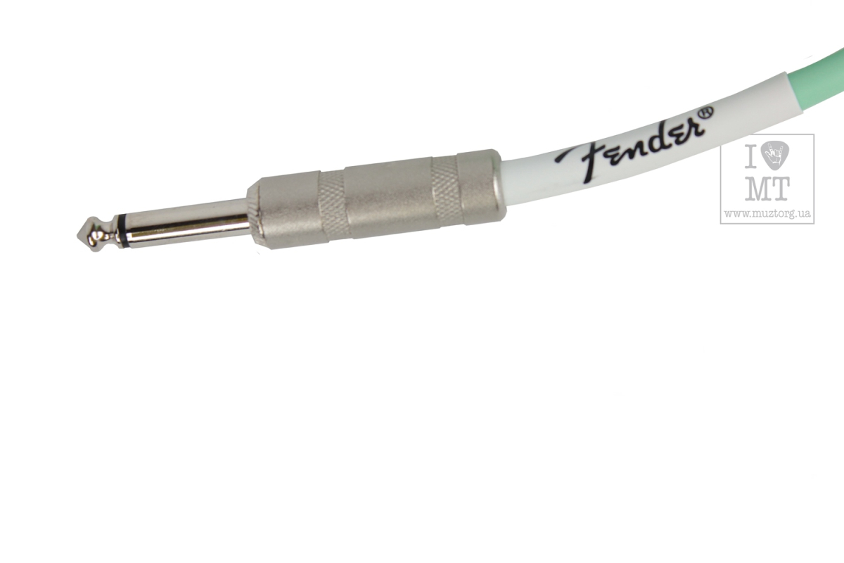 Kabel nástrojový FENDER CABLE ORIGINAL SERIES 10' SURF GREEN