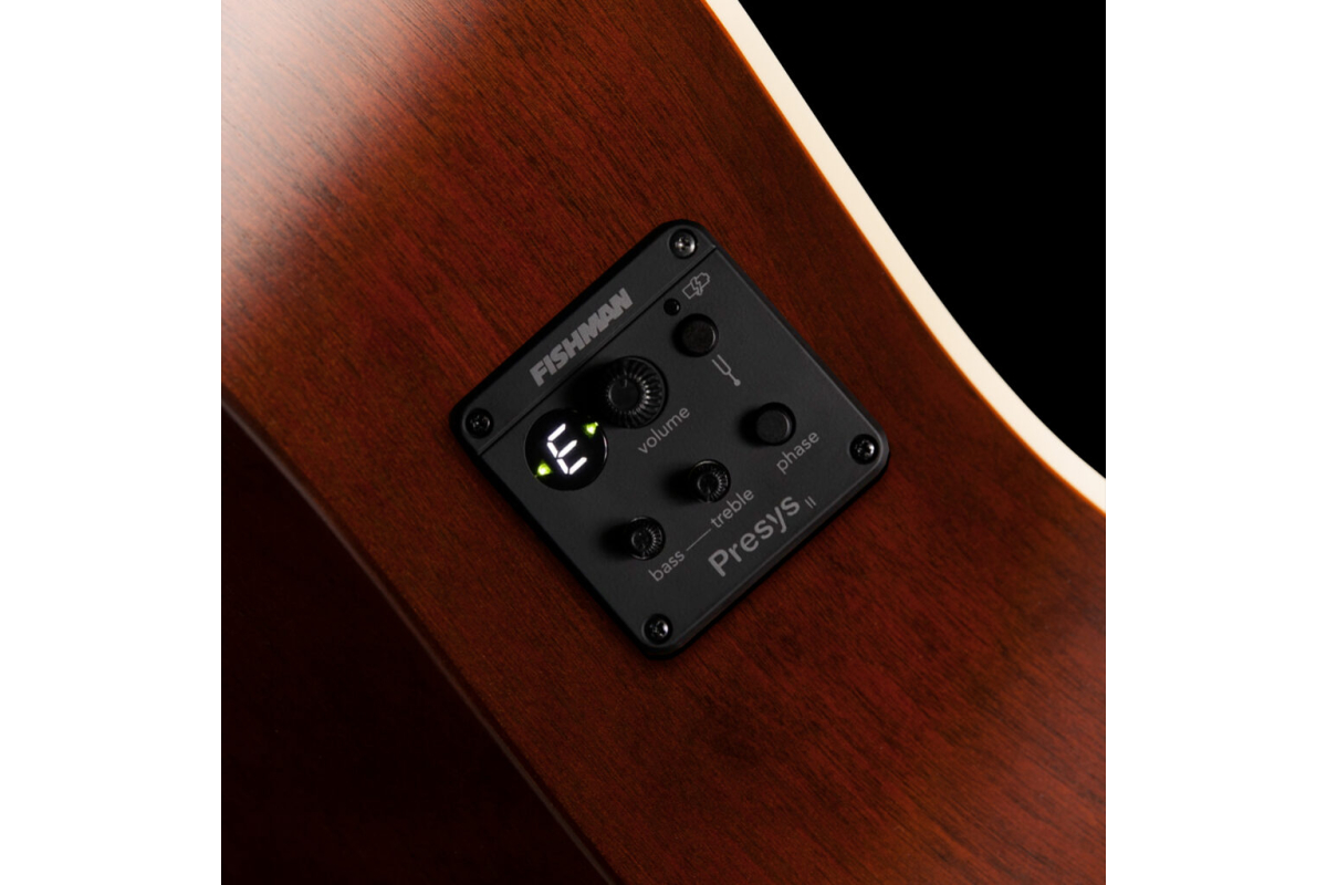 Elektrická akustická kytara Art and Lutherie Americana Bourbon Burst Presys II