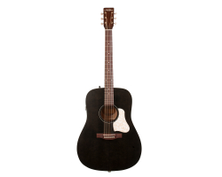 Elektrická akustická kytara Art and Lutherie Americana Faded Black Presys II