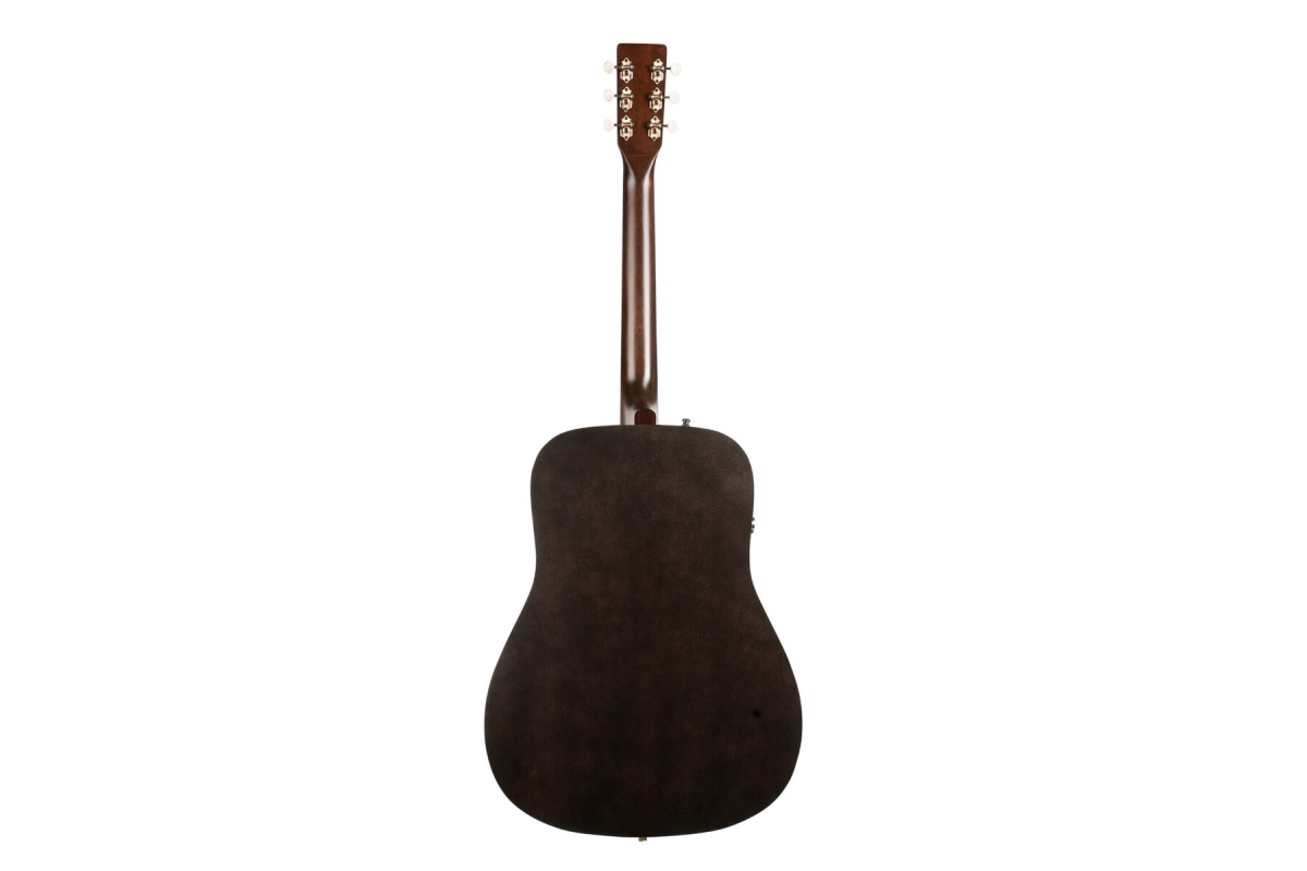 Elektrická akustická kytara Art and Lutherie Americana Faded Black Presys II