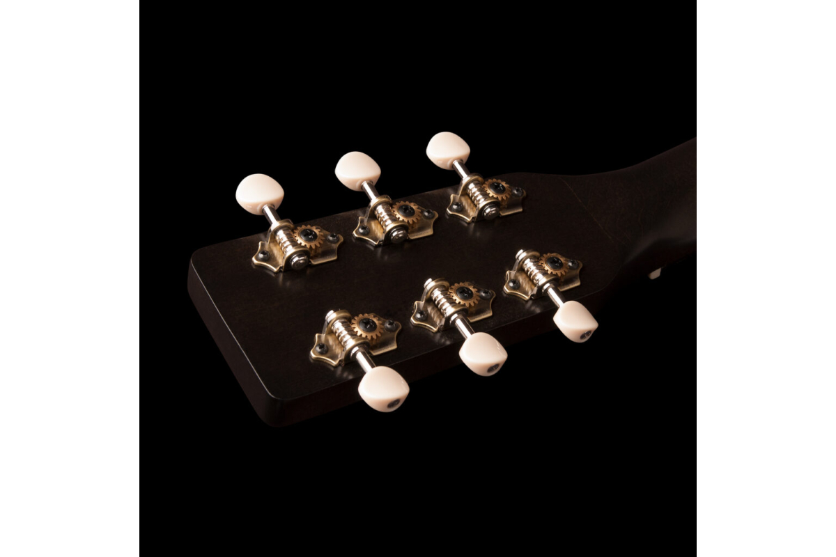 Elektrická akustická kytara Art and Lutherie Americana Faded Black Presys II