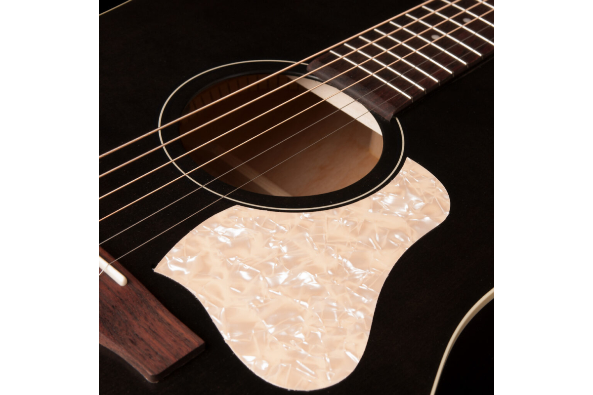 Elektrická akustická kytara Art and Lutherie Americana Faded Black Presys II