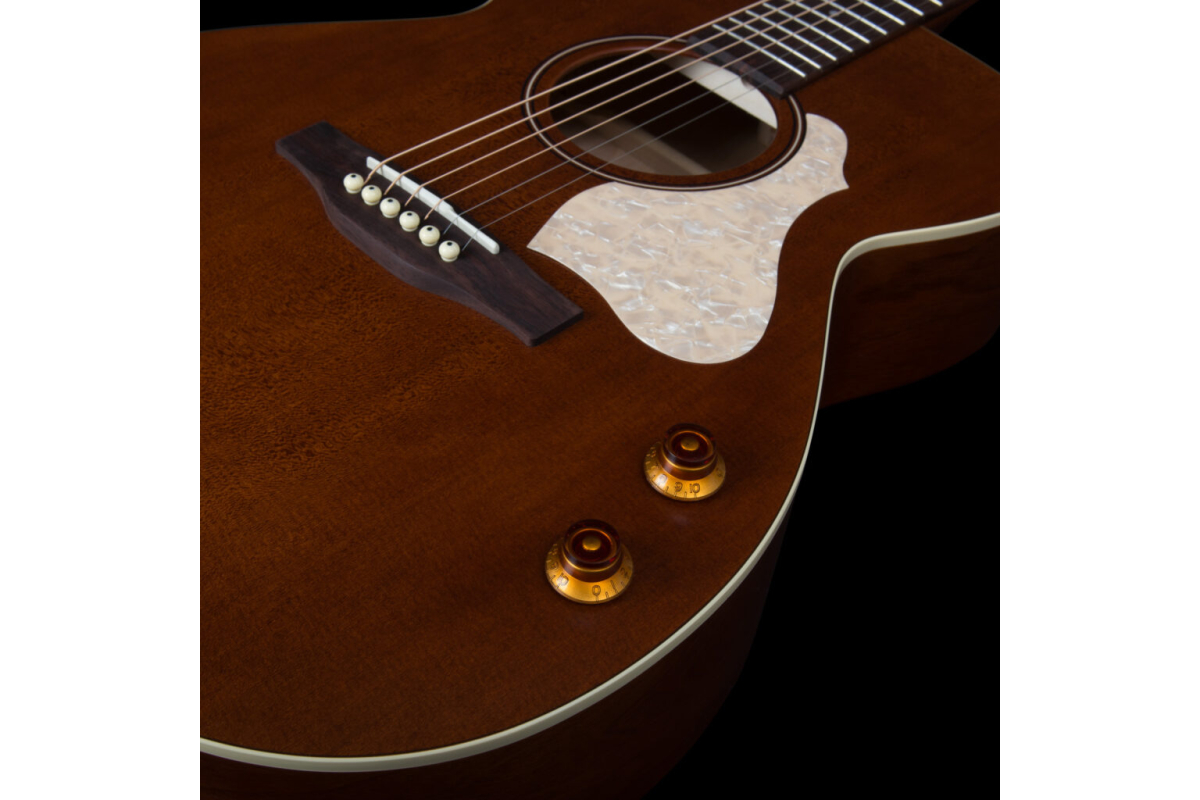Elektrická akustická kytara Art and Lutherie Legacy Havana Brown Q-Discrete