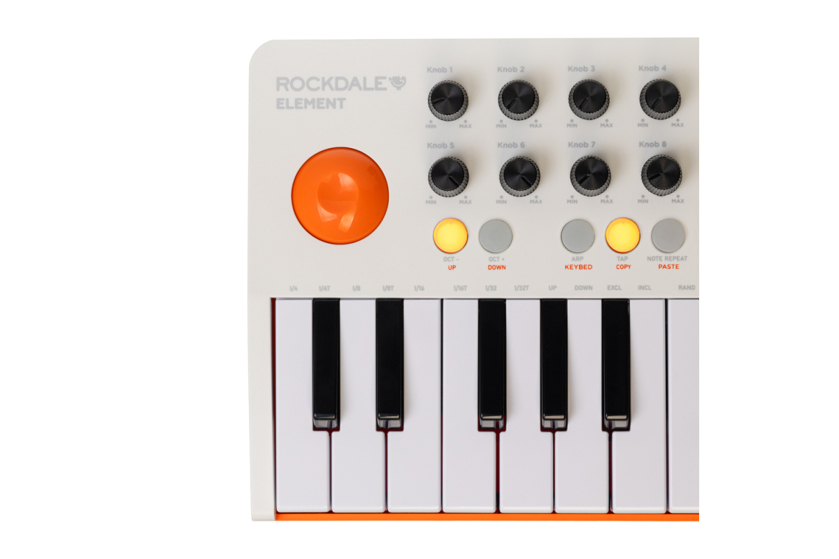 MIDI klávesnice ROCKDALE ELEMENT WHITE