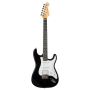 Electric Guitar ROCKDALE Acadia HT HSS Black