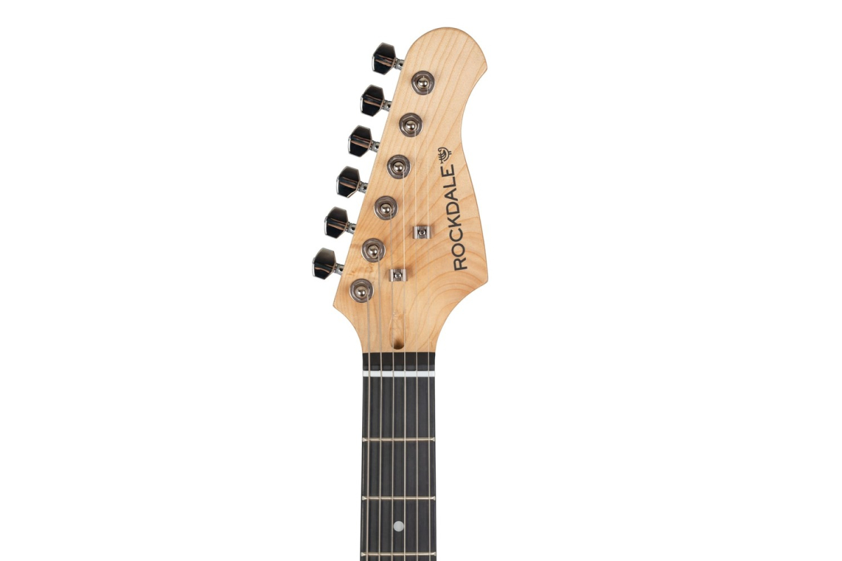 Electric Guitar ROCKDALE Acadia HT HSS Black