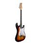 Elektrická kytara ROCKDALE Acadia HT HSS Sunburst