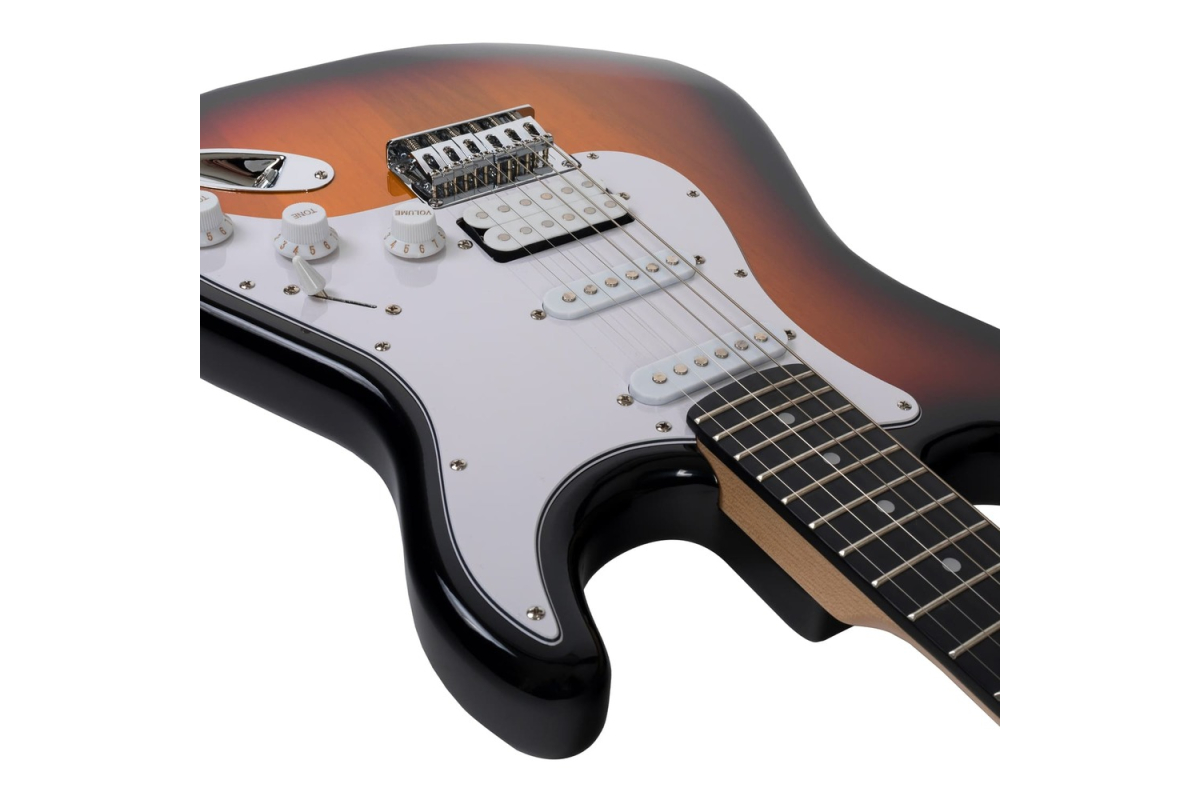 Elektrická kytara ROCKDALE Acadia HT HSS Sunburst