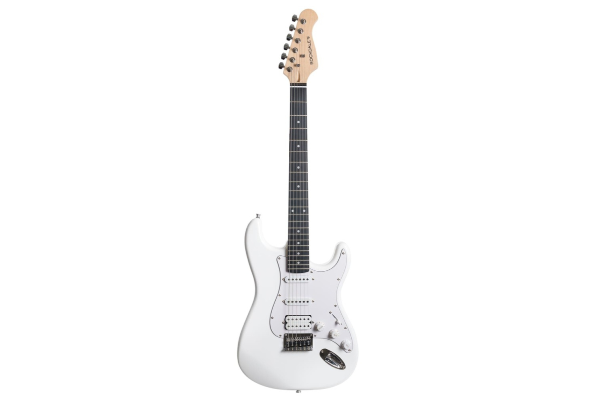 Elektrická kytara ROCKDALE Acadia HT HSS White