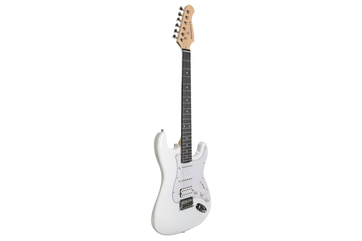 Elektrická kytara ROCKDALE Acadia HT HSS White