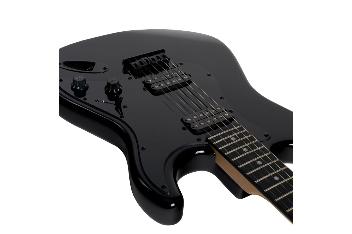 Elektrická kytara ROCKDALE Charger HT HH Black