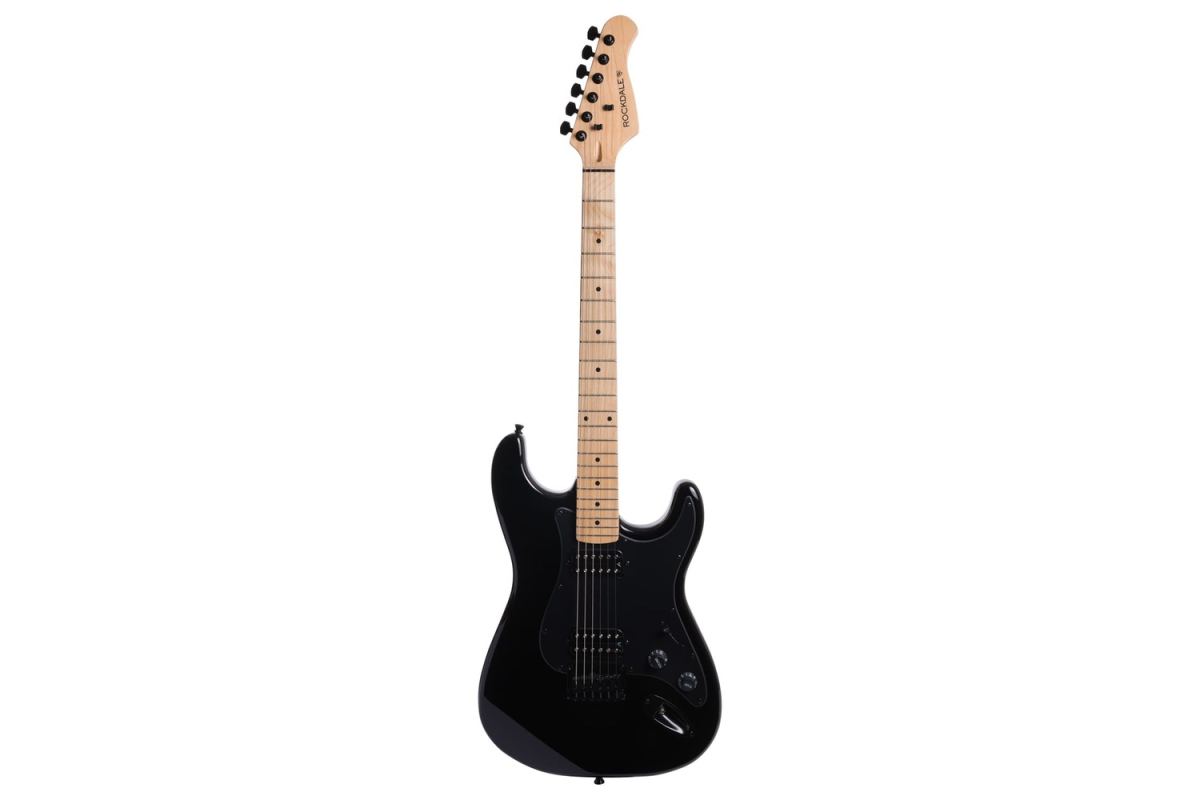 Elektrická kytara ROCKDALE Charger HT HH Maple Black