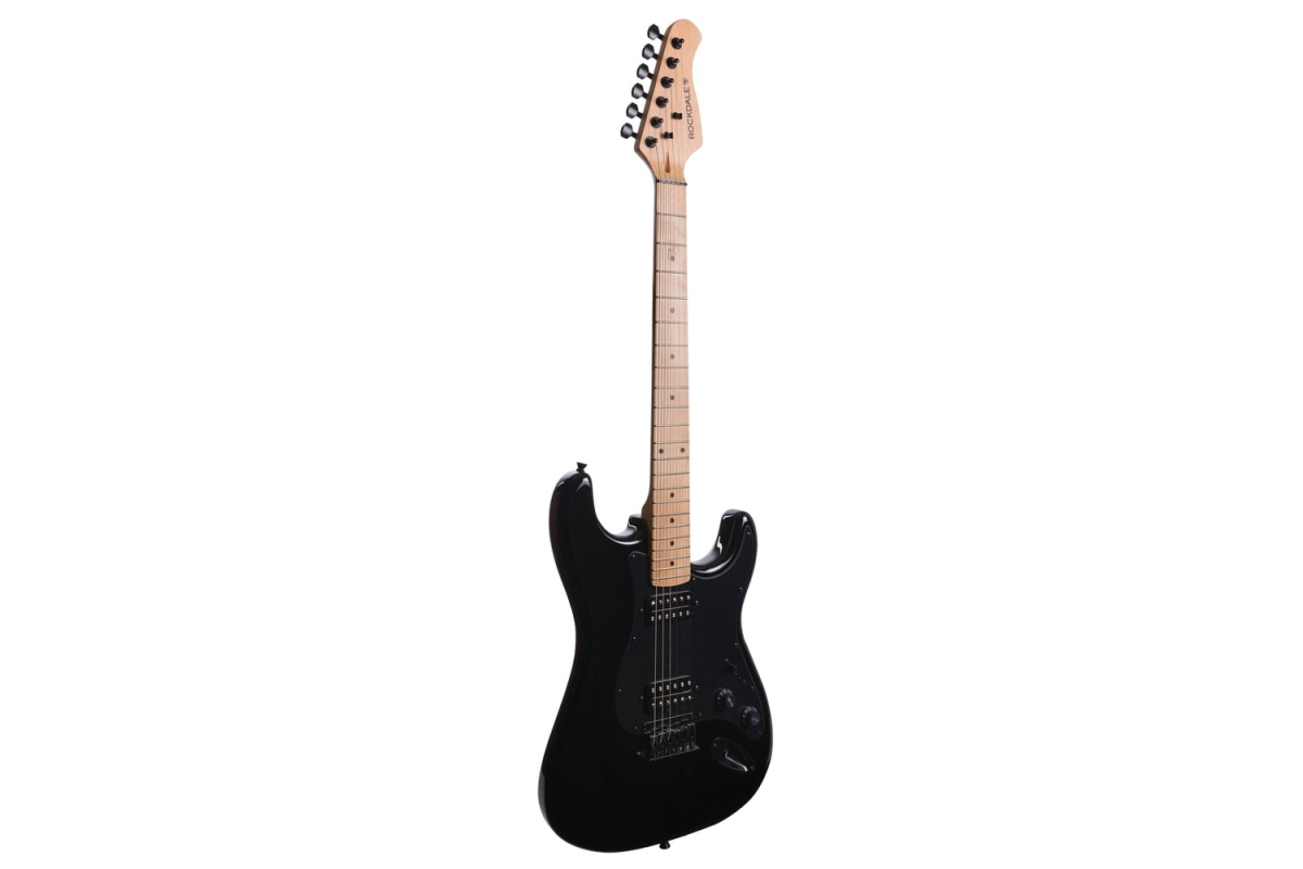 Elektrická kytara ROCKDALE Charger HT HH Maple Black