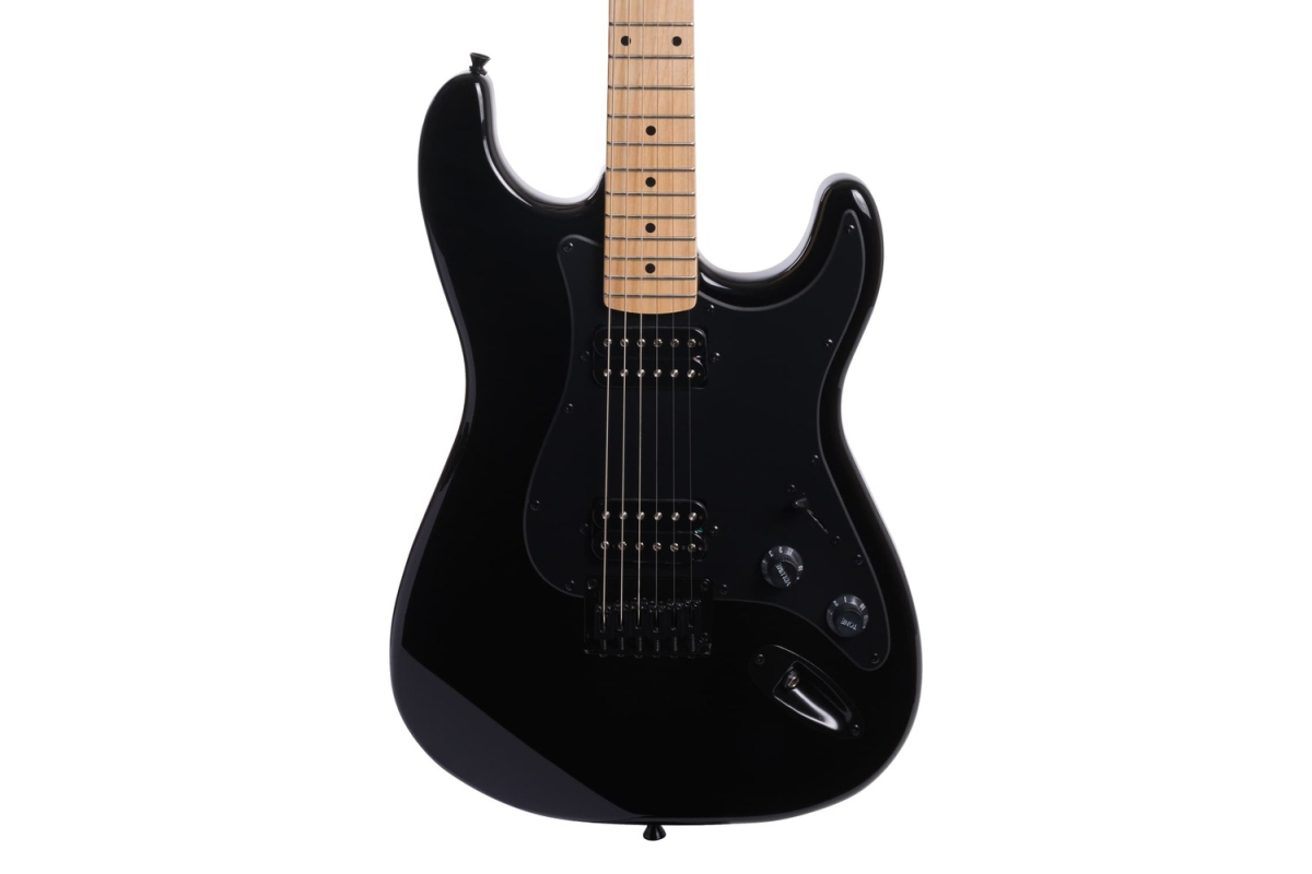 Elektrická kytara ROCKDALE Charger HT HH Maple Black