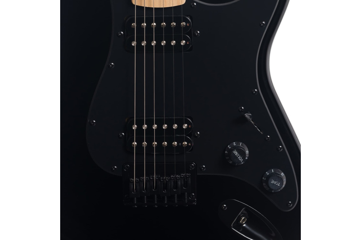 Elektrická kytara ROCKDALE Charger HT HH Maple Black