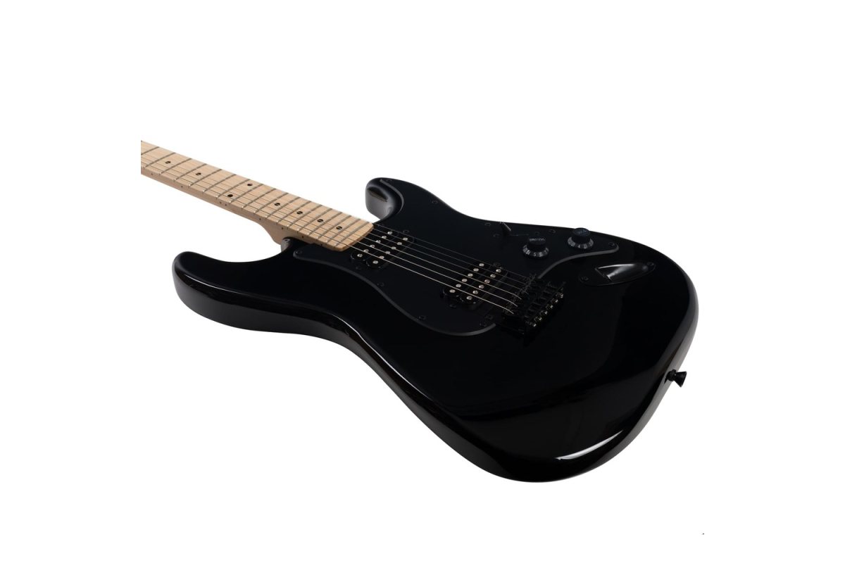 Elektrická kytara ROCKDALE Charger HT HH Maple Black