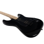 Elektrická kytara ROCKDALE Charger HT HH Maple Black