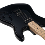 Elektrická kytara ROCKDALE Charger HT HH Maple Black