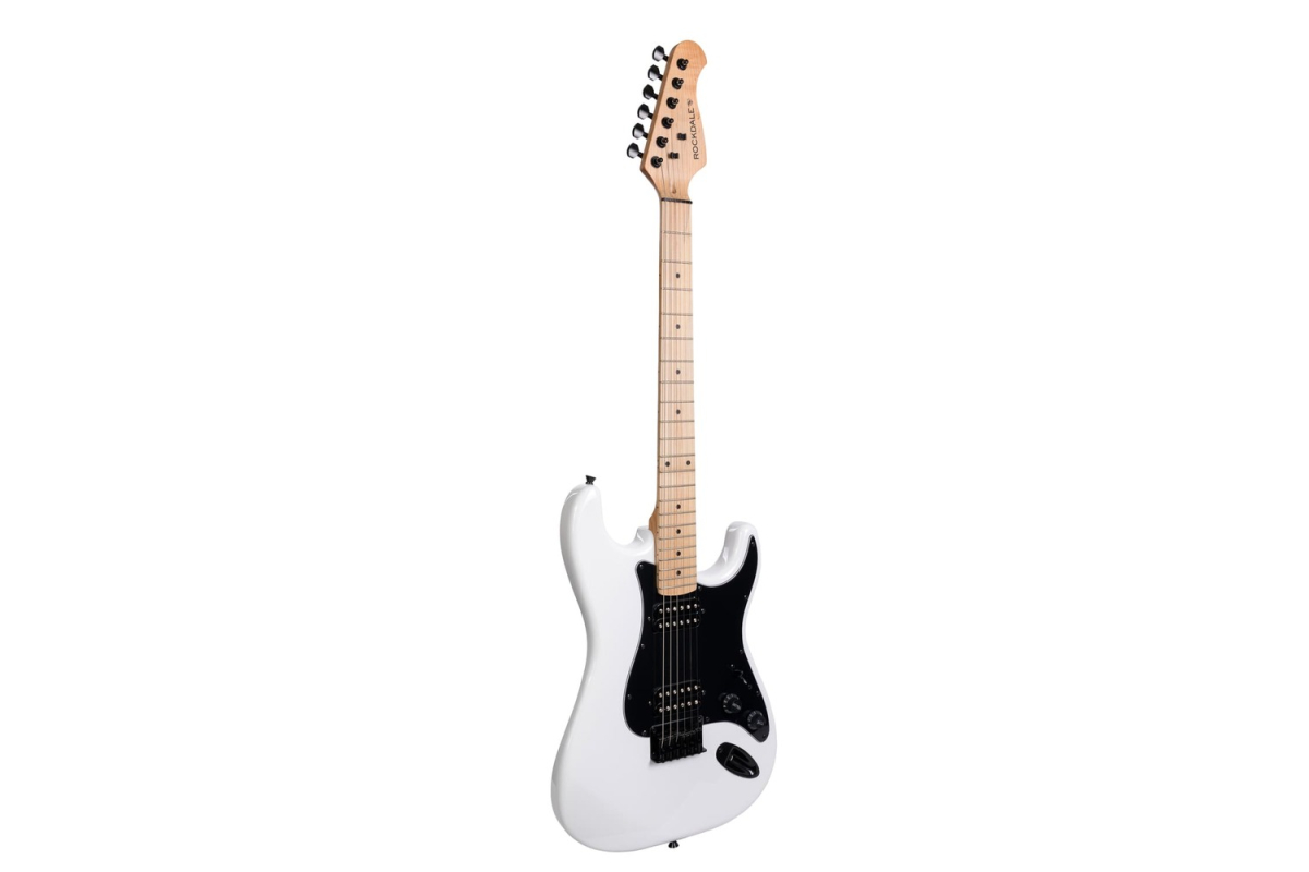 Elektrická kytara ROCKDALE Charger HT HH Maple White