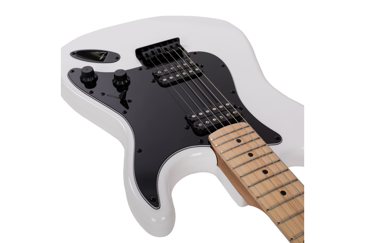 Elektrická kytara ROCKDALE Charger HT HH Maple White