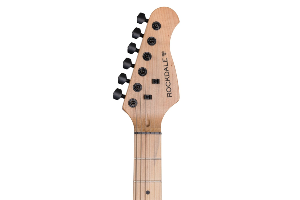 Elektrická kytara ROCKDALE Charger HT HH Maple White