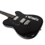 Elektrická kytara ROCKDALE Teton HH Black