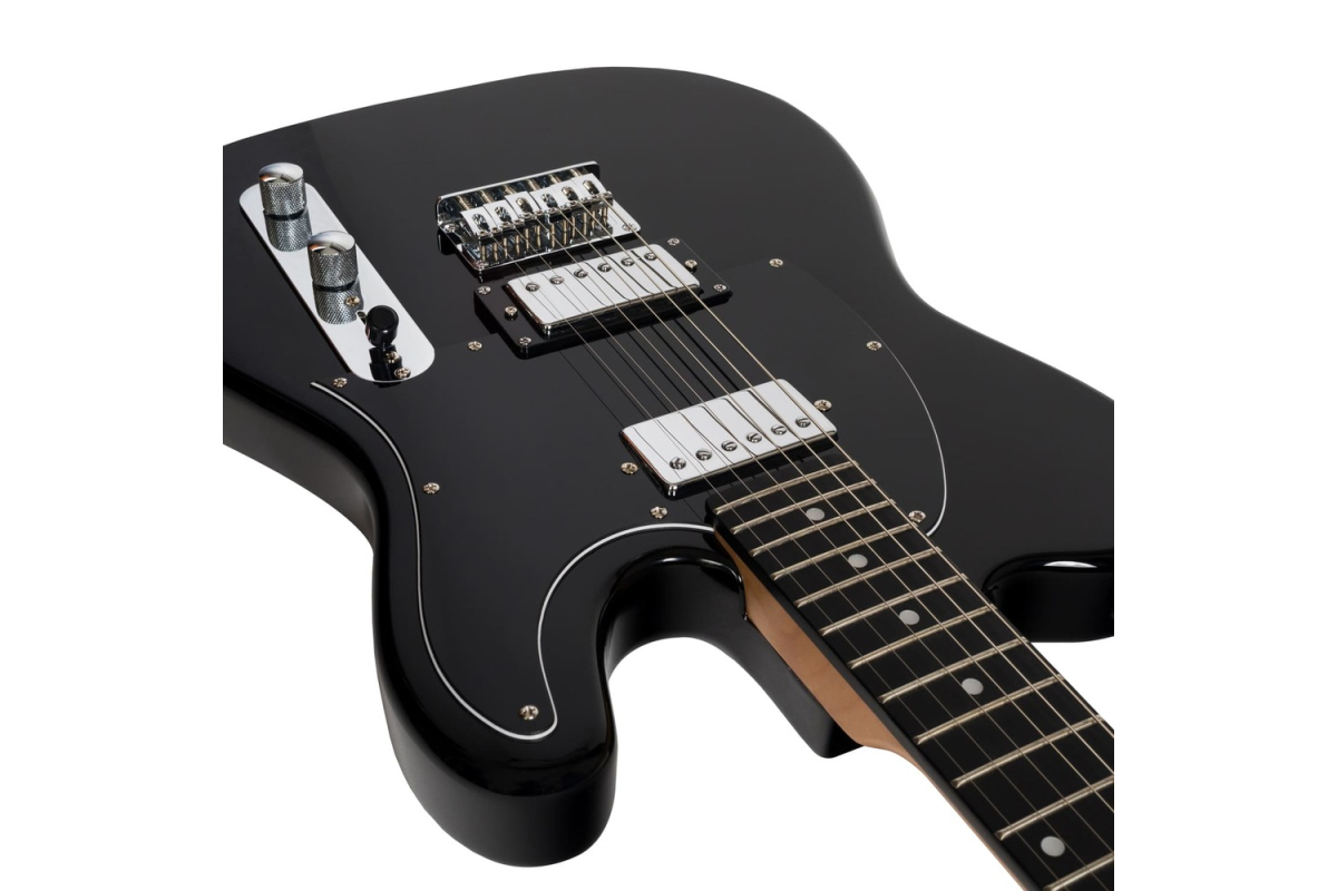 Elektrická kytara ROCKDALE Teton HH Black