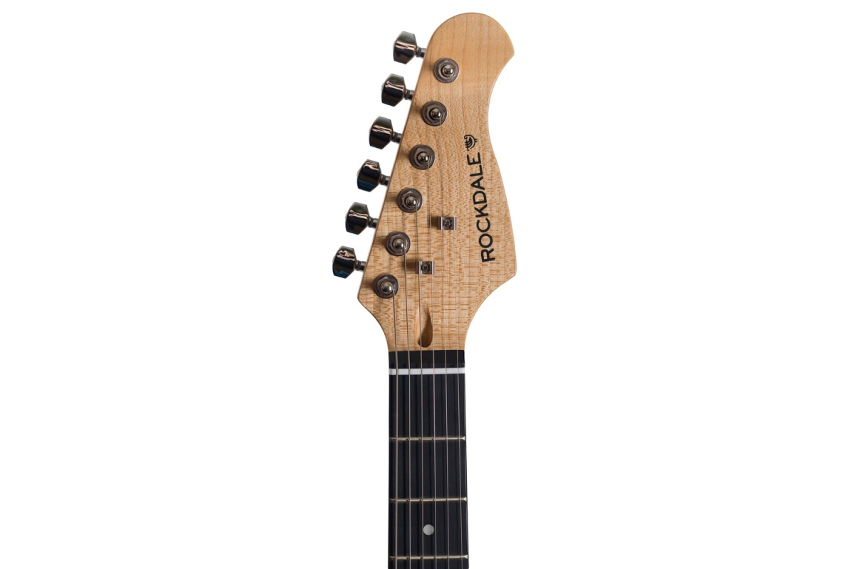 Elektrická kytara ROCKDALE Teton HH Black