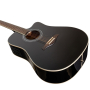 Elektrická akustická kytara ROCKDALE Maverick D6 CE BLACK GLOSS