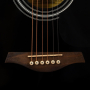 Elektrická akustická kytara ROCKDALE Maverick D6 CE BLACK GLOSS