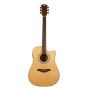 Elektrická akustická kytara ROCKDALE Maverick D6 CE NATURAL GLOSS