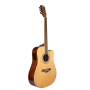 Elektrická akustická kytara ROCKDALE Maverick D6 CE NATURAL GLOSS