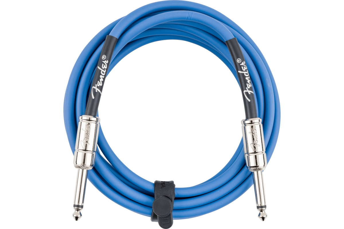 Kabel nástrojový FENDER CABLE CONTOUR SERIES 10' LAKE PLACID BLUE