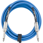 Kabel nástrojový FENDER CABLE CONTOUR SERIES 10' LAKE PLACID BLUE