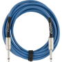 Nástrojový kabel FENDER CABLE CONTOUR SERIES 15' LAKE PLACID BLUE