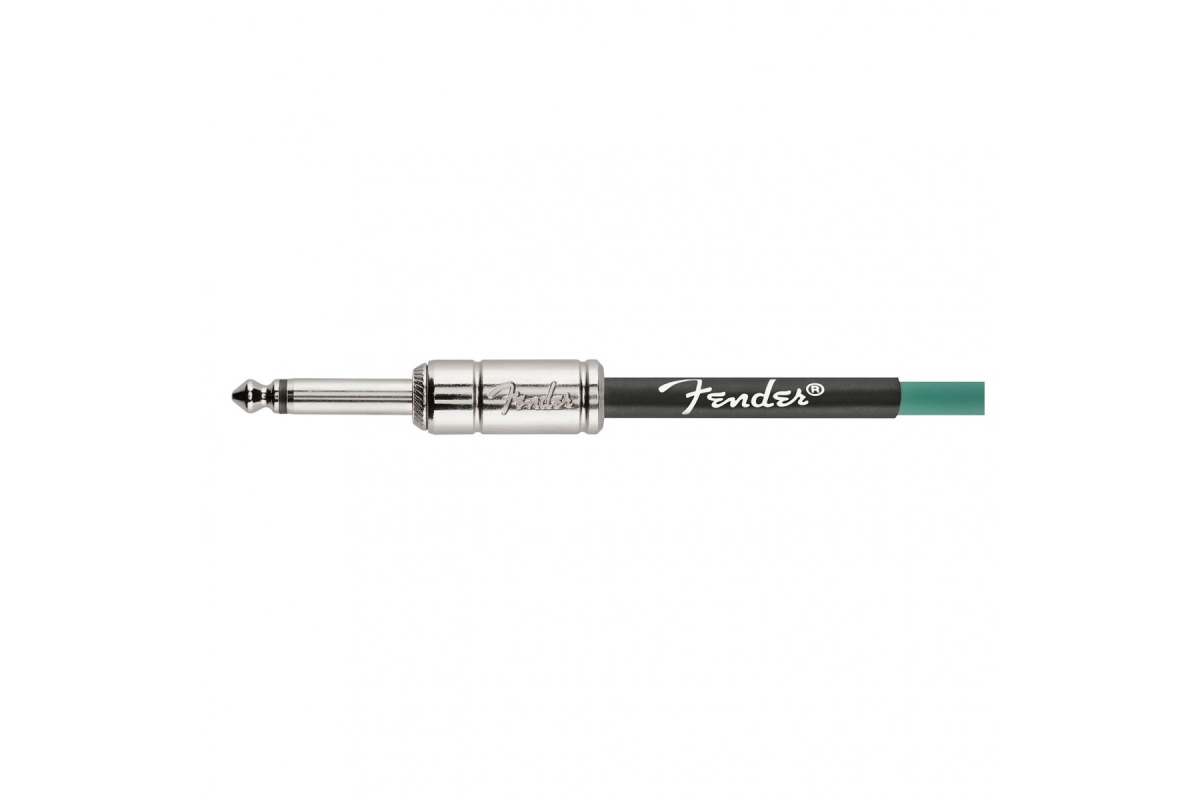 Nástrojový kabel FENDER CABLE CONTOUR SERIES 15' SHERWOOD GREEN