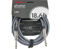 Nástrojový kabel FENDER CABLE CONTOUR SERIES 18.6' INCA SILVER