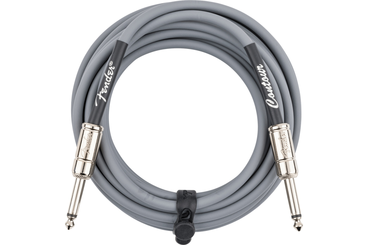 Nástrojový kabel FENDER CABLE CONTOUR SERIES 18.6' INCA SILVER