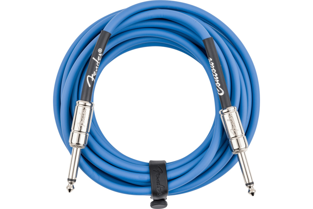 Nástrojový kabel FENDER CABLE CONTOUR SERIES 18.6' LAKE PLACID BLUE