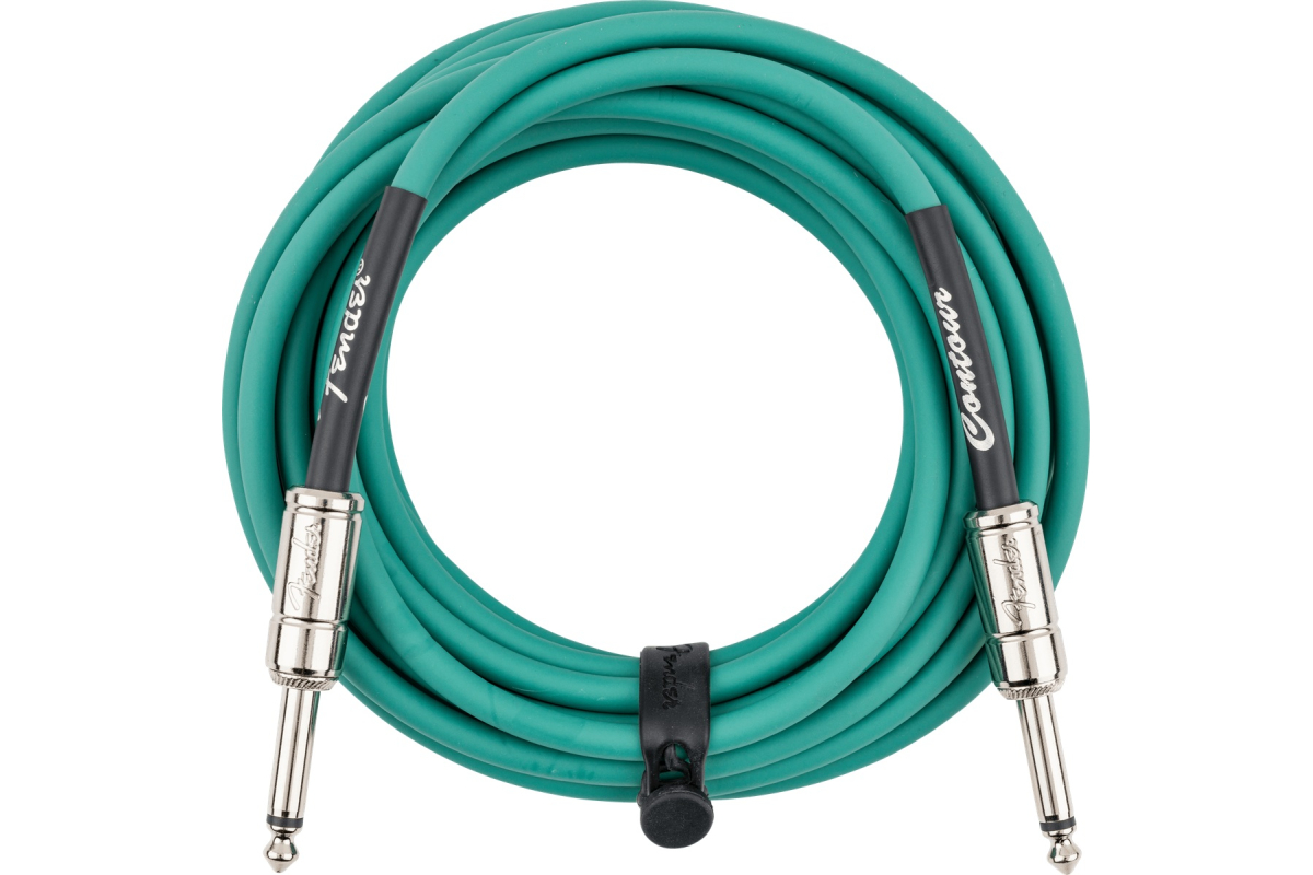 Nástrojový kabel FENDER CABLE CONTOUR SERIES 18.6' SHERWOOD GREEN