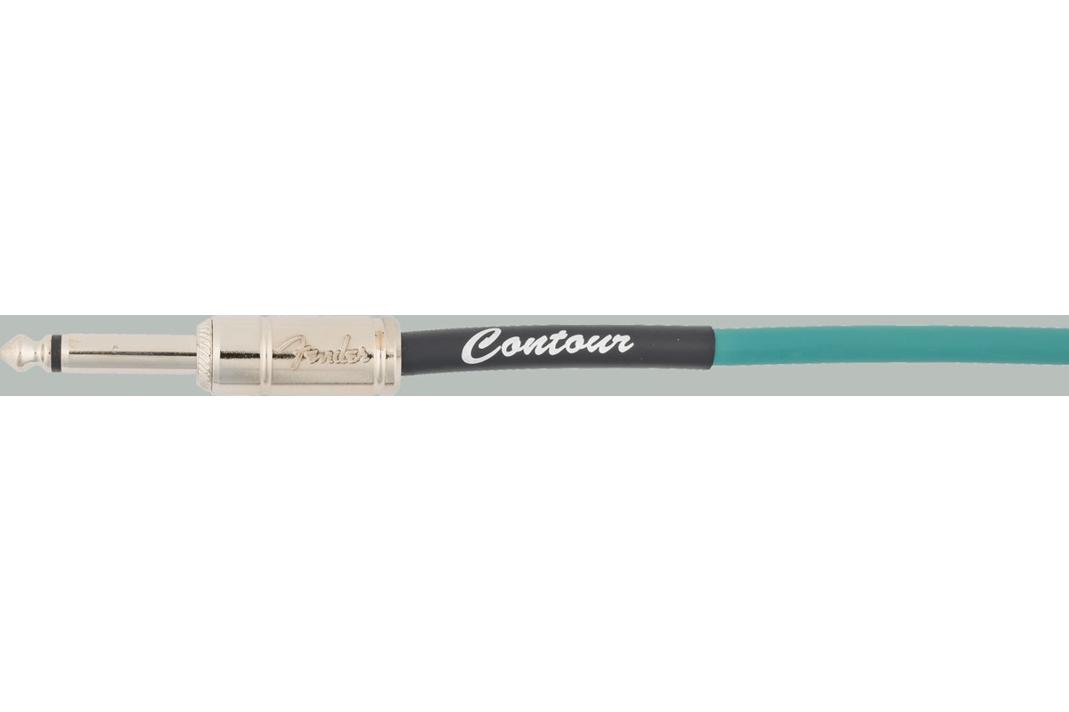 Nástrojový kabel FENDER CABLE CONTOUR SERIES 18.6' SHERWOOD GREEN