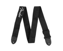 Kytarový popruh FENDER STRAP 2" Černý s šedým logem