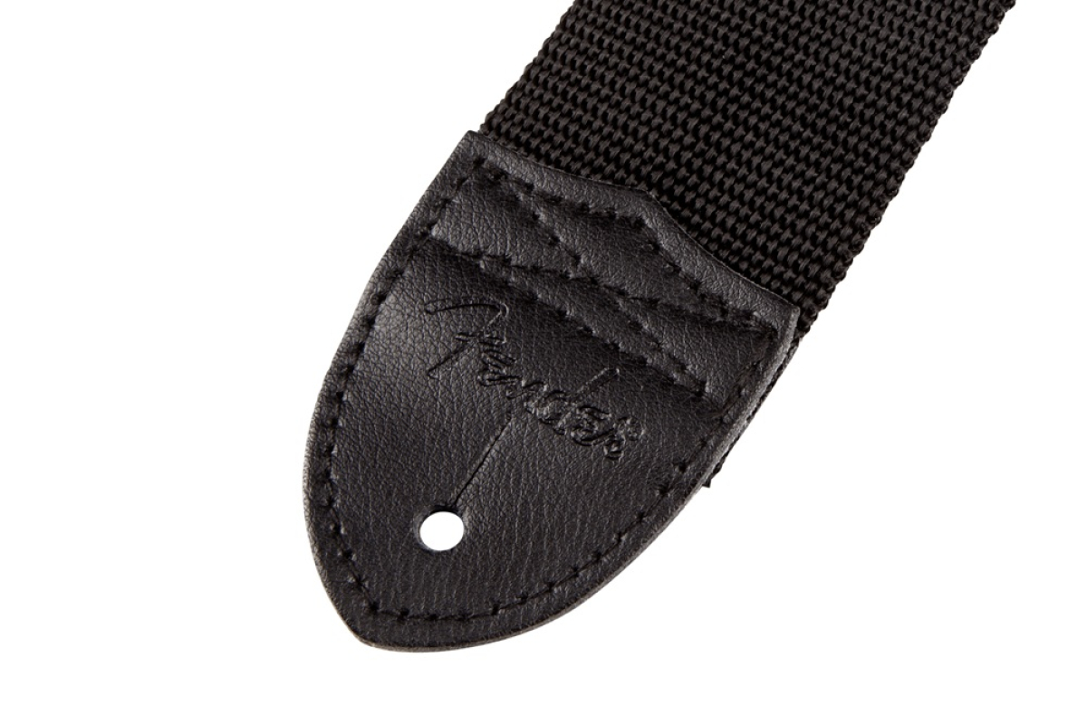 Kytarový popruh FENDER STRAP 2" Černý s šedým logem